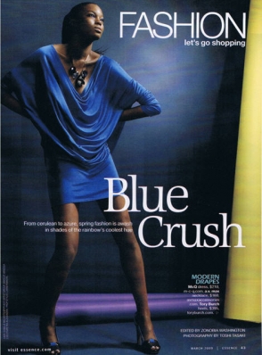 Eugena Washington
Photo: Toshi Tasaki
For: Essence Magazine, March 2009
