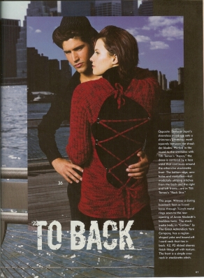 Kim Stolz
For: Knit.1, Fall 2007
