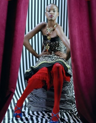 Nnenna Agba
Photo: Hannah Radley-Bennett
For: Red and Lulu, Fall/Winter 2007
