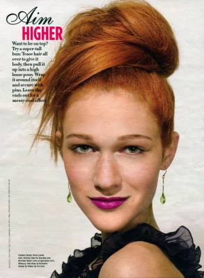 Nicole Fox
Photo: Fernando Milani
For: Seventeen Magazine, February 2010
