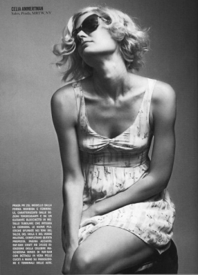 Celia Ammerman
For: Vogue Italia, September 2009
