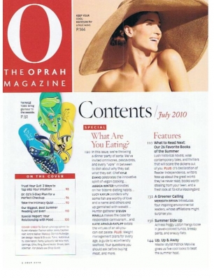 Ann Markley
Photo: Gentl & Hyers
For: The Oprah Magazine, July 2010
