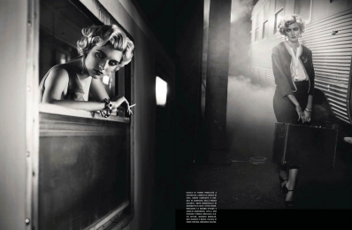 Sophie Sumner
Photo: Vincent Peters
For: Vogue Italia, August 2012
