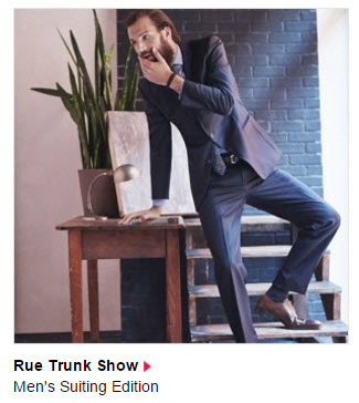 Phil Sullivan 
For: Rue La La Rue | Trunk Show
