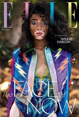 Chantelle Young 
Photo: Gilles Bensimon
For: Elle UK, May 2018
