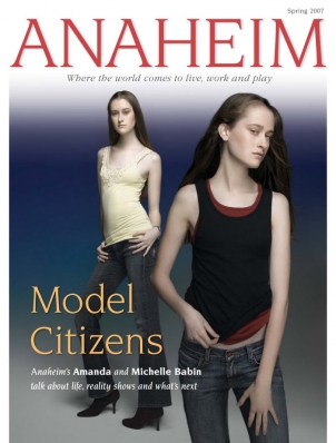 Cycle Seven Group
Michelle Babin, Amanda Babin

For: Anaheim Magazine, Spring 2007
