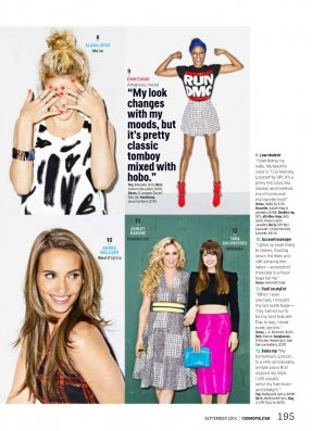 Danielle Evans
Photo: Meredith Jenks
For: Cosmopolitan US, September 2014
