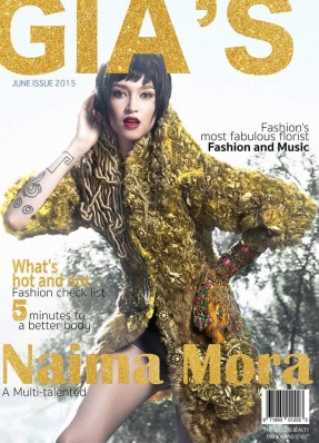 Naima Mora
For: Gia's Magazine, June 2015
