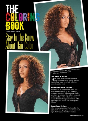 Wendy Wiltz
Photo: Alexei Afonin
For: Hype Hair Magazine, November 2008
