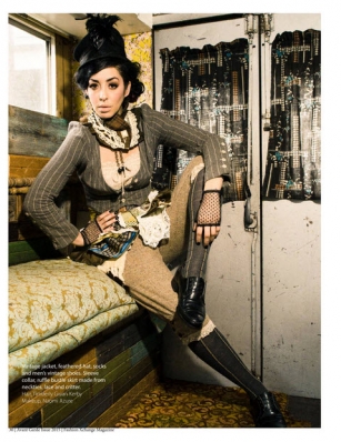 Lluvy Gomez
Photo: Robert Silver
For Fashion Xchange Magazine, The Avant Garde Issue
