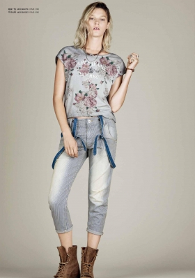 Leila Goldkuhl
For: Able Jeans Summer 2015 Collection

