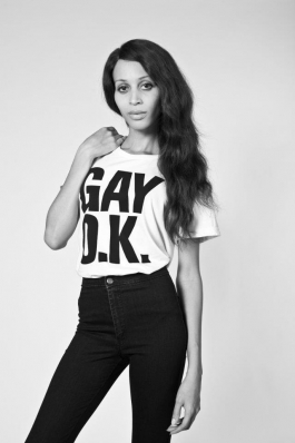 Isis King
For: American Apparel
