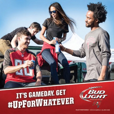 Jennifer An
Photo: Jeremy & Claire Weiss
For: Bud Light #UpForWhatever Campaign
