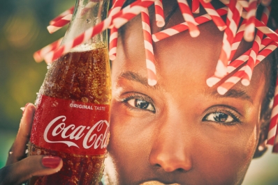 Fatima Siad
Photo: Guy Aroch + Anna Palma
For: Coca Cola Taste the Feeling Campaign
