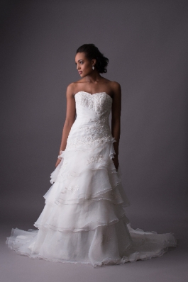Simone Lewis
For: Emmaline Bridal Fall 2013 Collection
