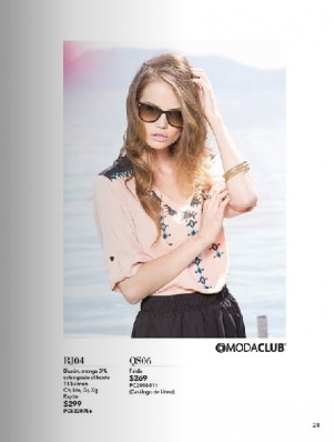 Erin Wagner
For: Moda Club Verano 2014 Catalogo
