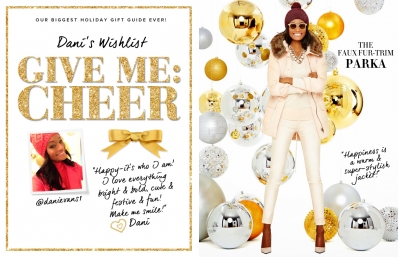 Danielle Evans
For New York & Company | Holiday Gift Guide

