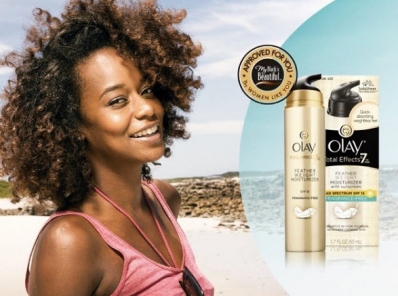 Annaliese Dayes
For: Olay Total Effects Fragrance Free Featherweight Moisturizer
