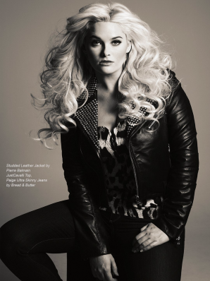 Whitney Thompson
Photo: Aidan Yeoh & Ren D'vils
For: Big is Gorgeous Magazine. Issue 5, October - December 2013
