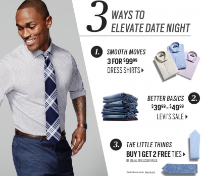 Keith Carlos
For: Men's Wearhouse
