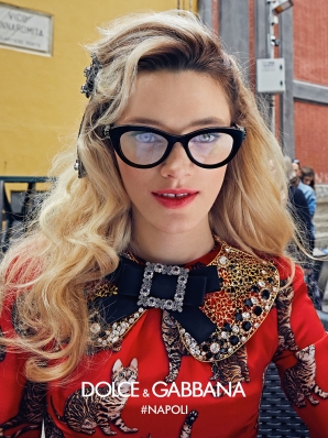 Leila Goldkuhl
Photo: Franco Pagetti
For: Dolce & Gabbana F/W 2016-2017 Eyewear Campaign
